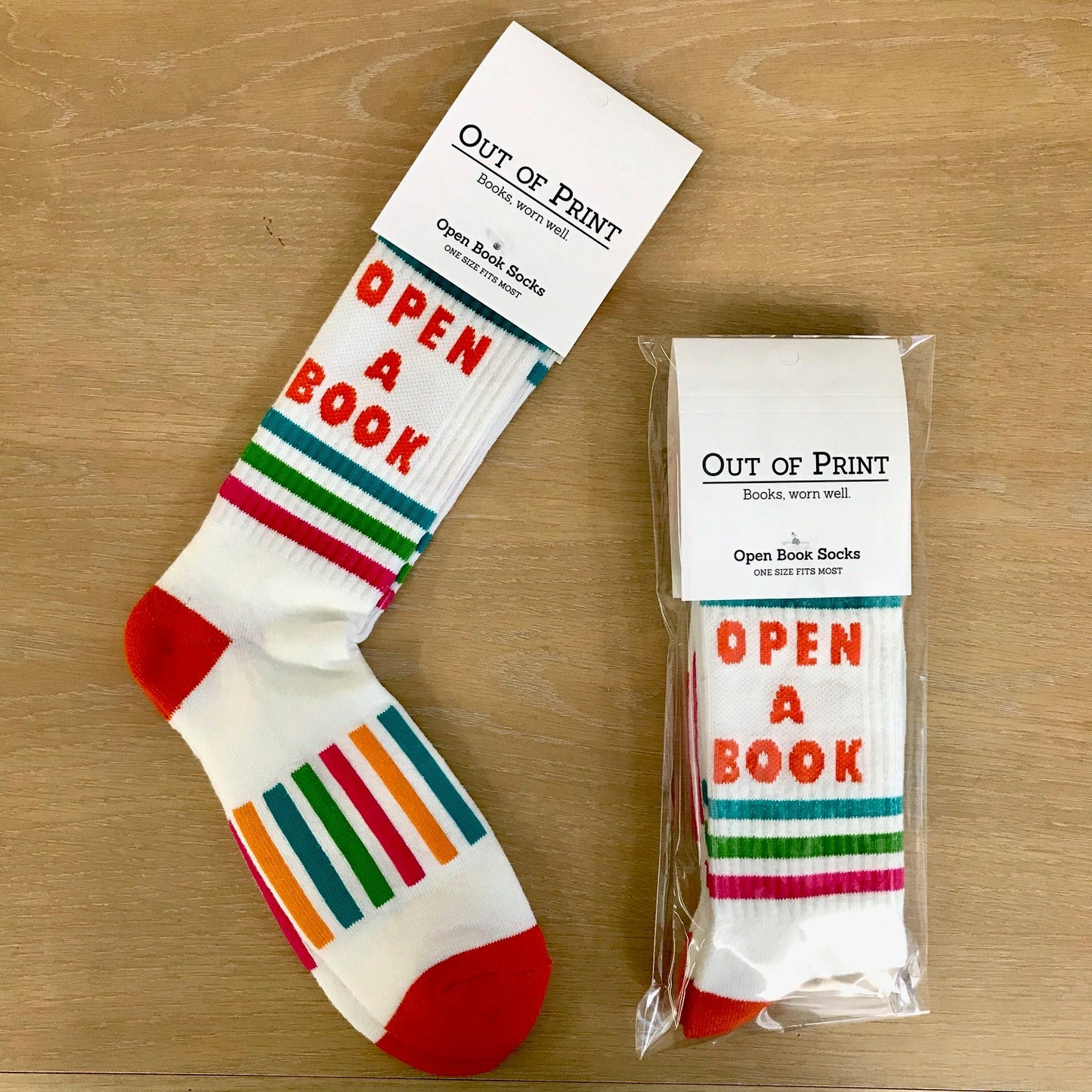 Open a Book Socks